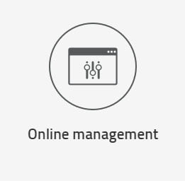 Online management