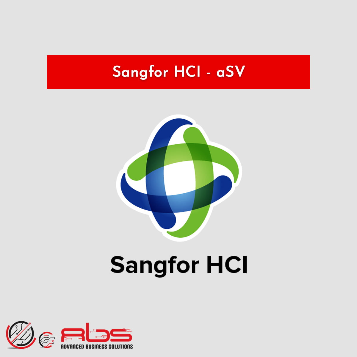 Sangfor HCI - aSV